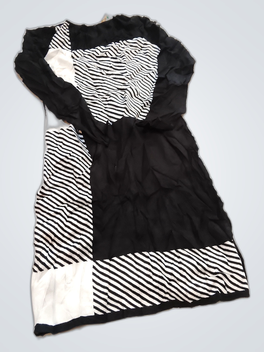 Robe à rayures noires et blanches CHAPS