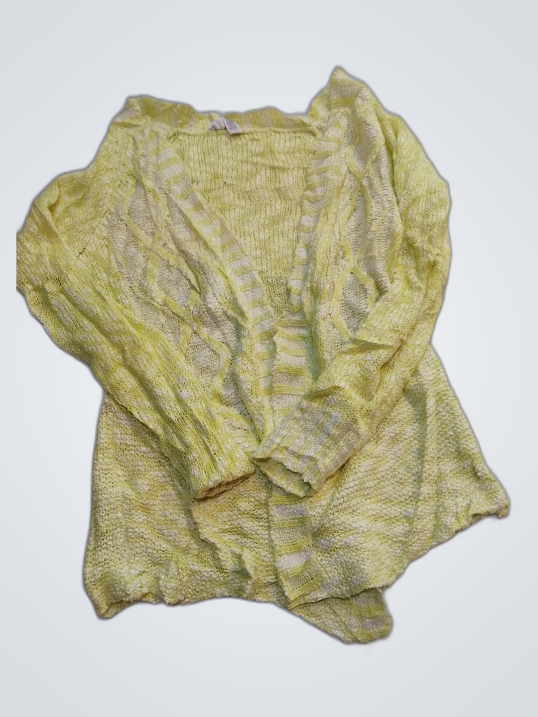 Aeropostale Gelber Strickpullover