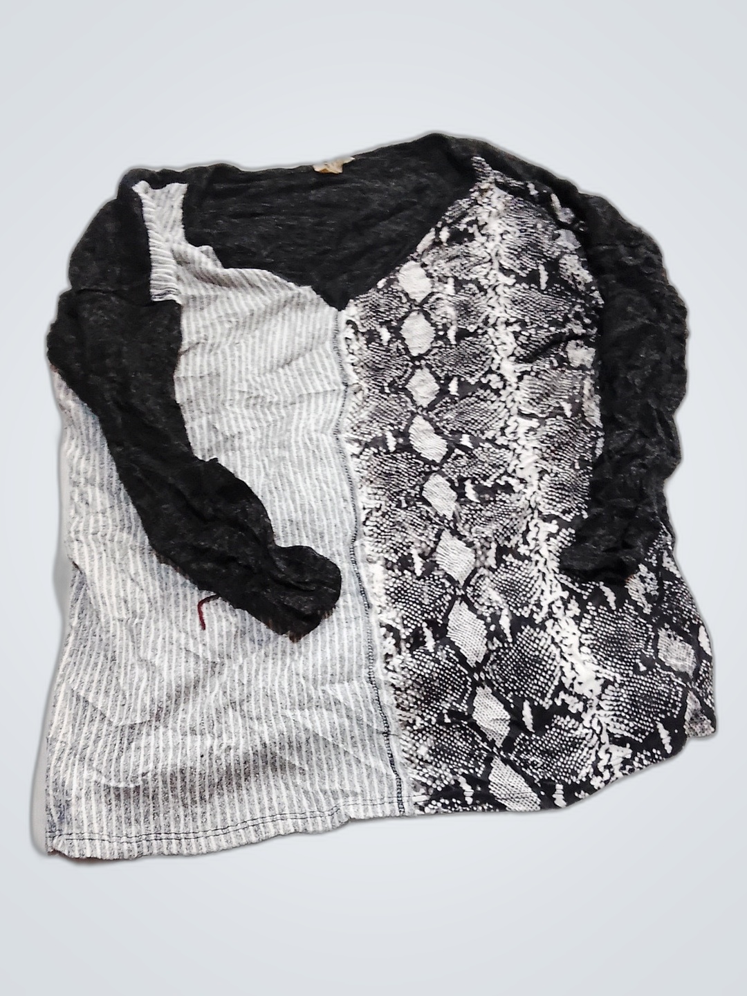 Bibi Black and White Top