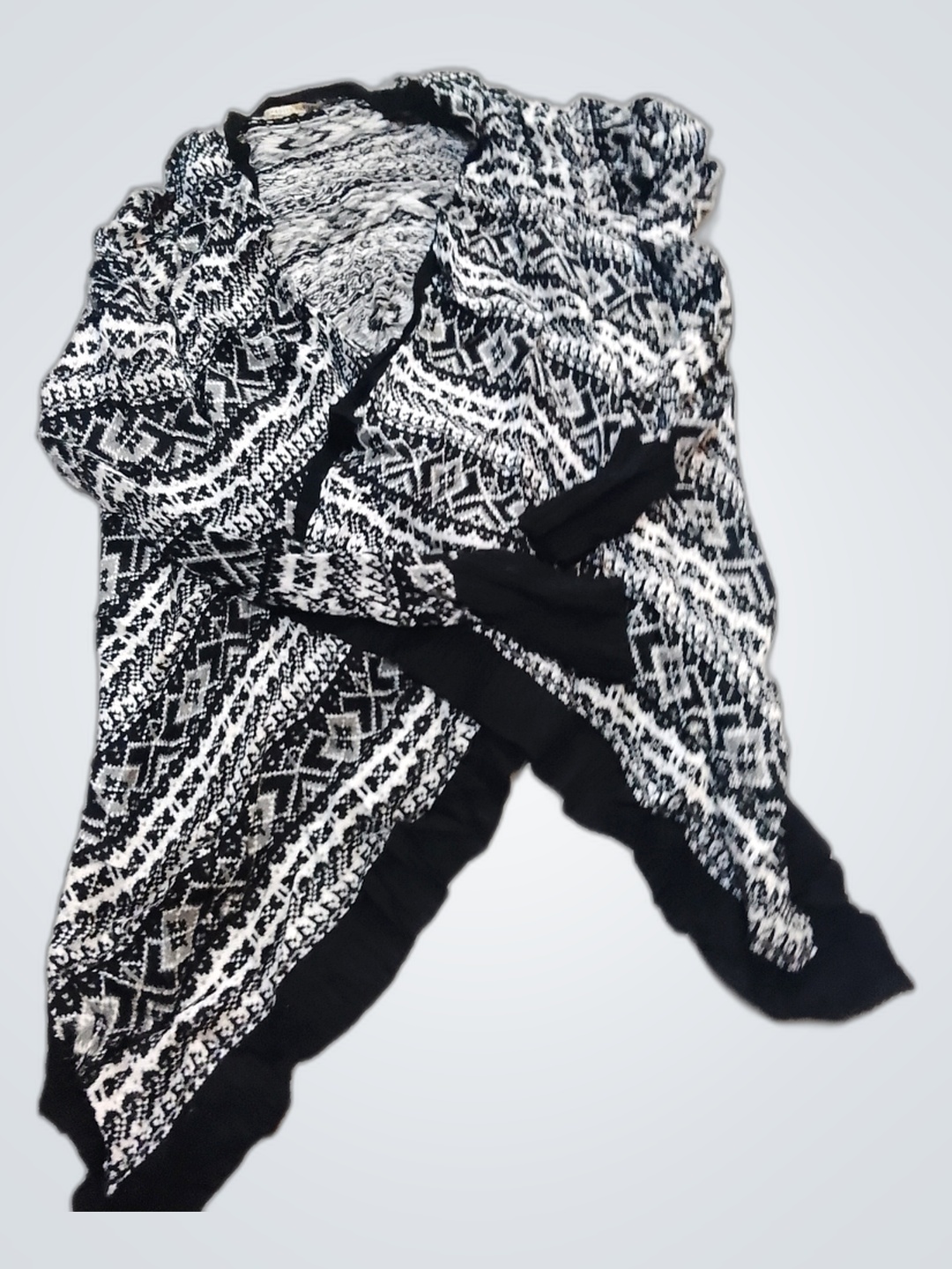 Kimono Carolyn Taylor Noir et Blanc