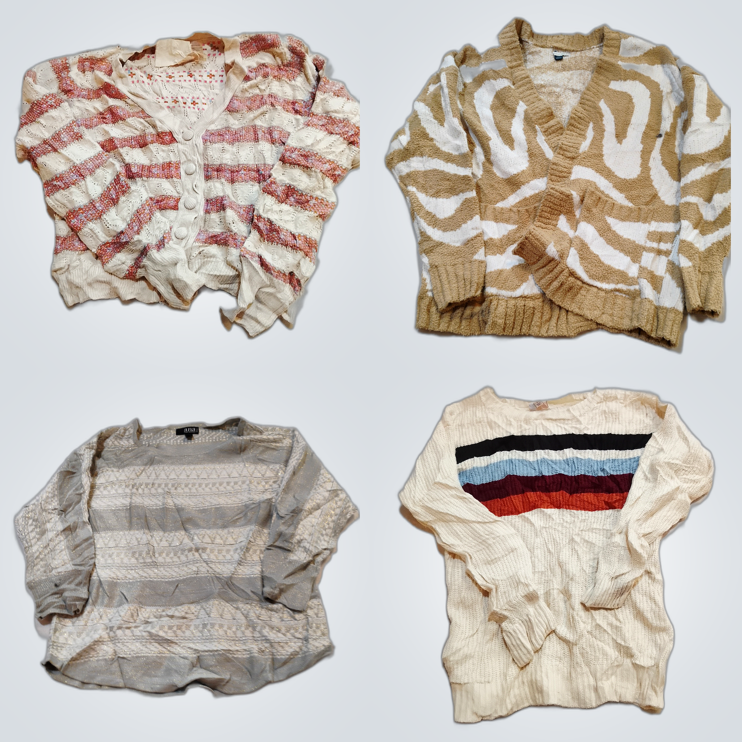 American Eagle, H&M, bundle di cardigan e maglioni..