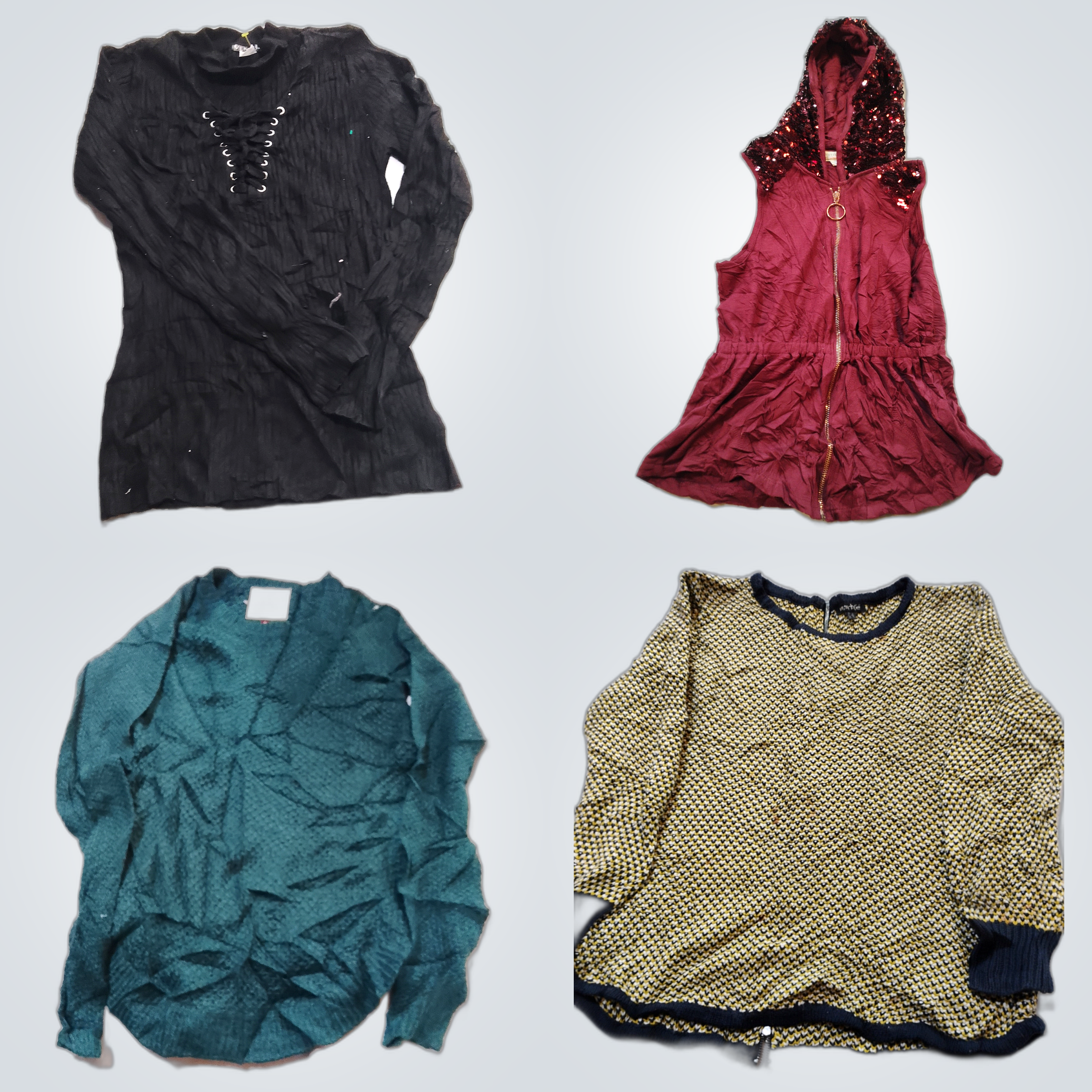 Venus & Shyanne Bundle: 10 Pc Women's Sweaters, To..