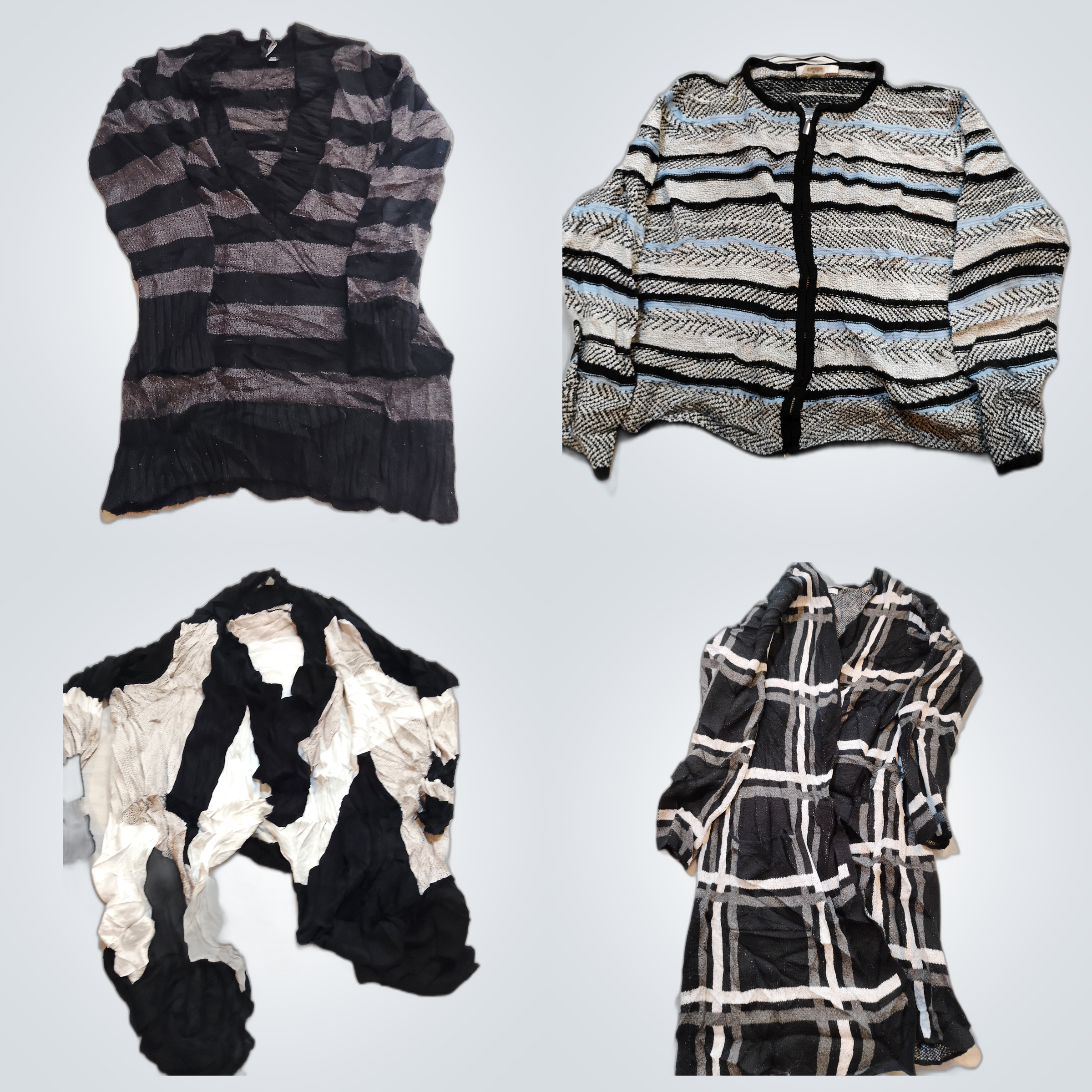 Dazzle & More Branded Cardigan Bundle 7pcs Striped..