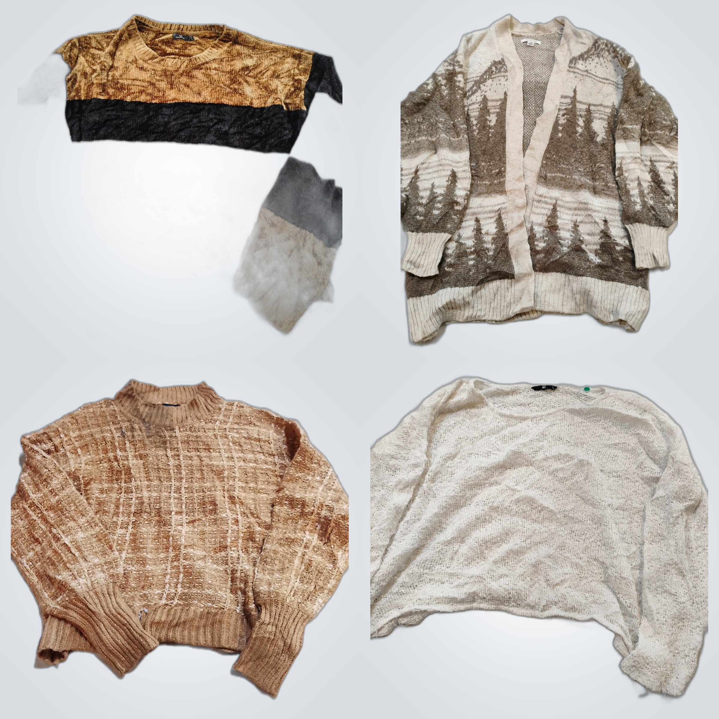 Gently Used Sweater & Vest Bundle - Volcom, Americ..