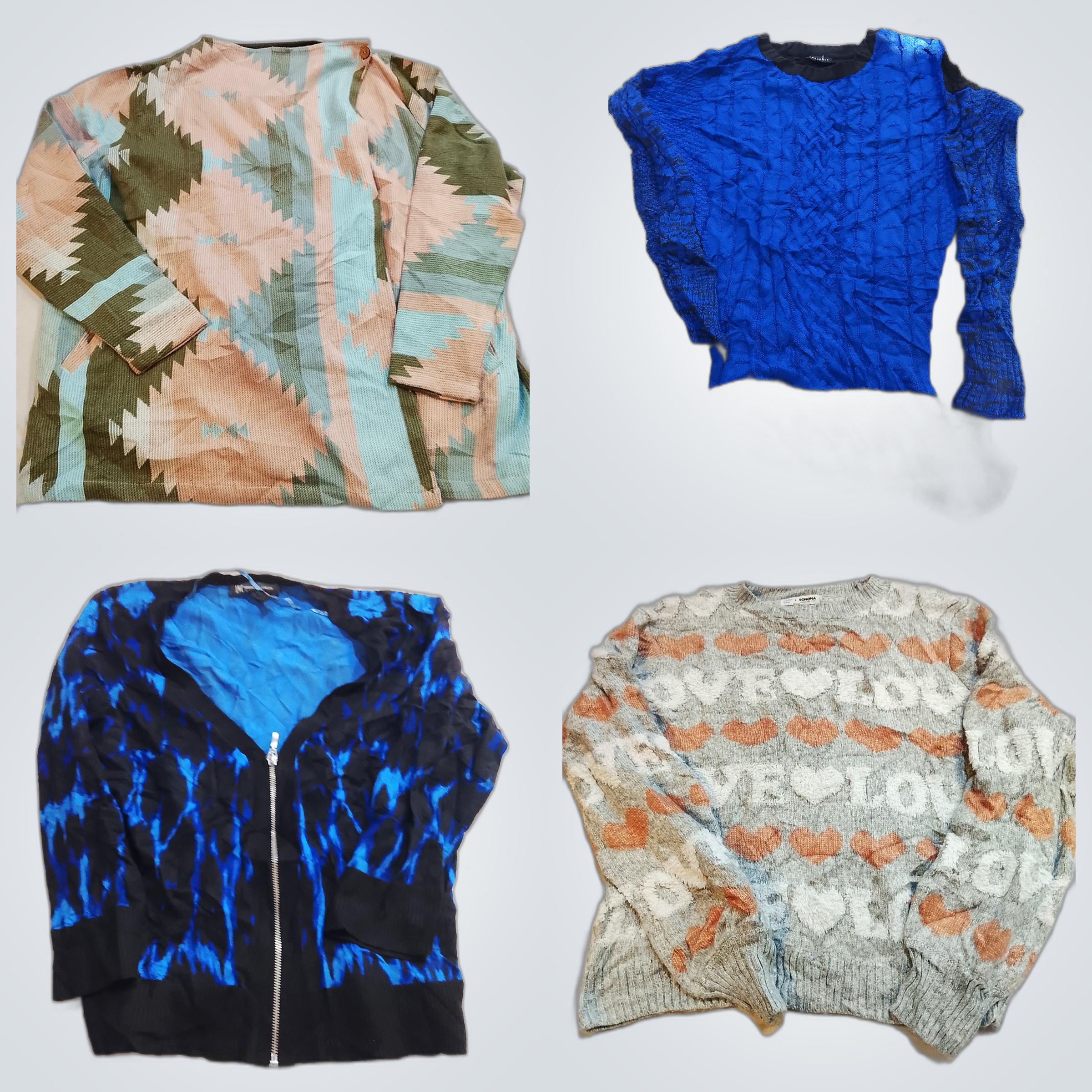 Designer Sweater & Cardigan Bundle - TAMSY, Sonoma..