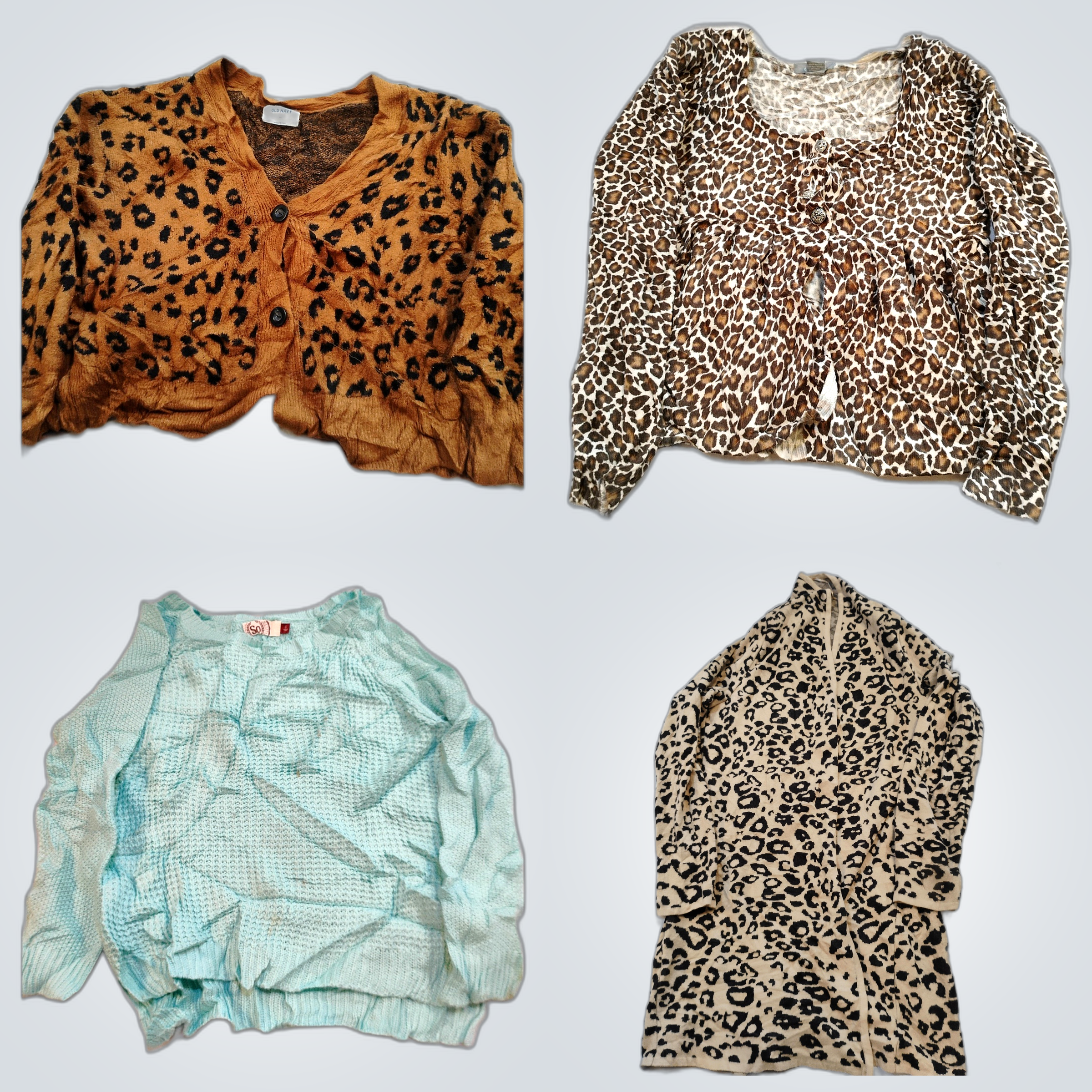 Lot de mode de 10 pièces de cardigan et de pull SS..