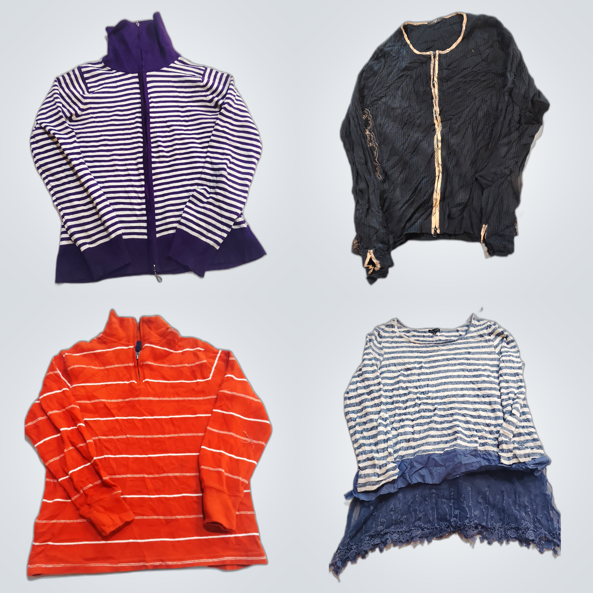 Ensemble Stripy Faves - Mélange de 10 pièces de pu..