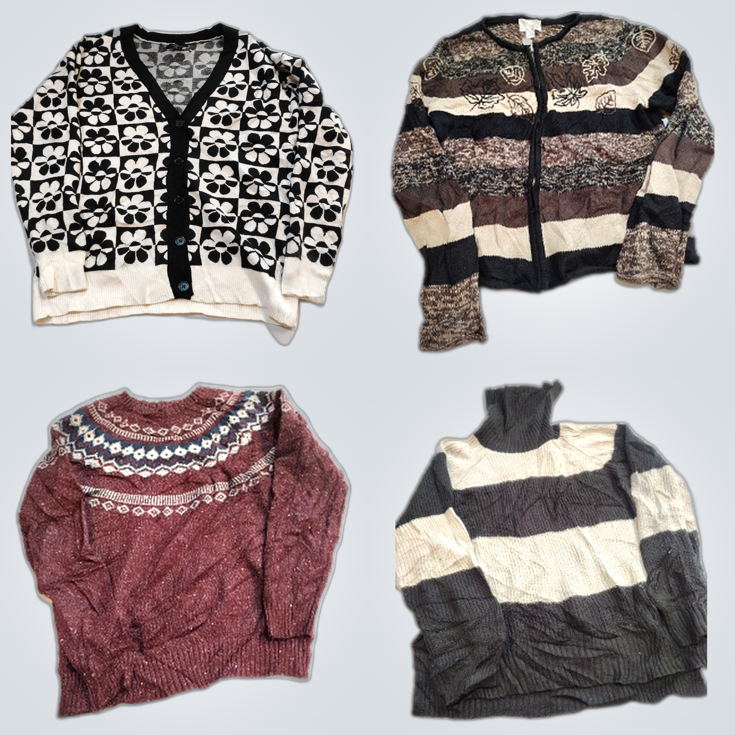 Chanteuse & More Cardigan Sweater Bundle 10 Pc Fas..