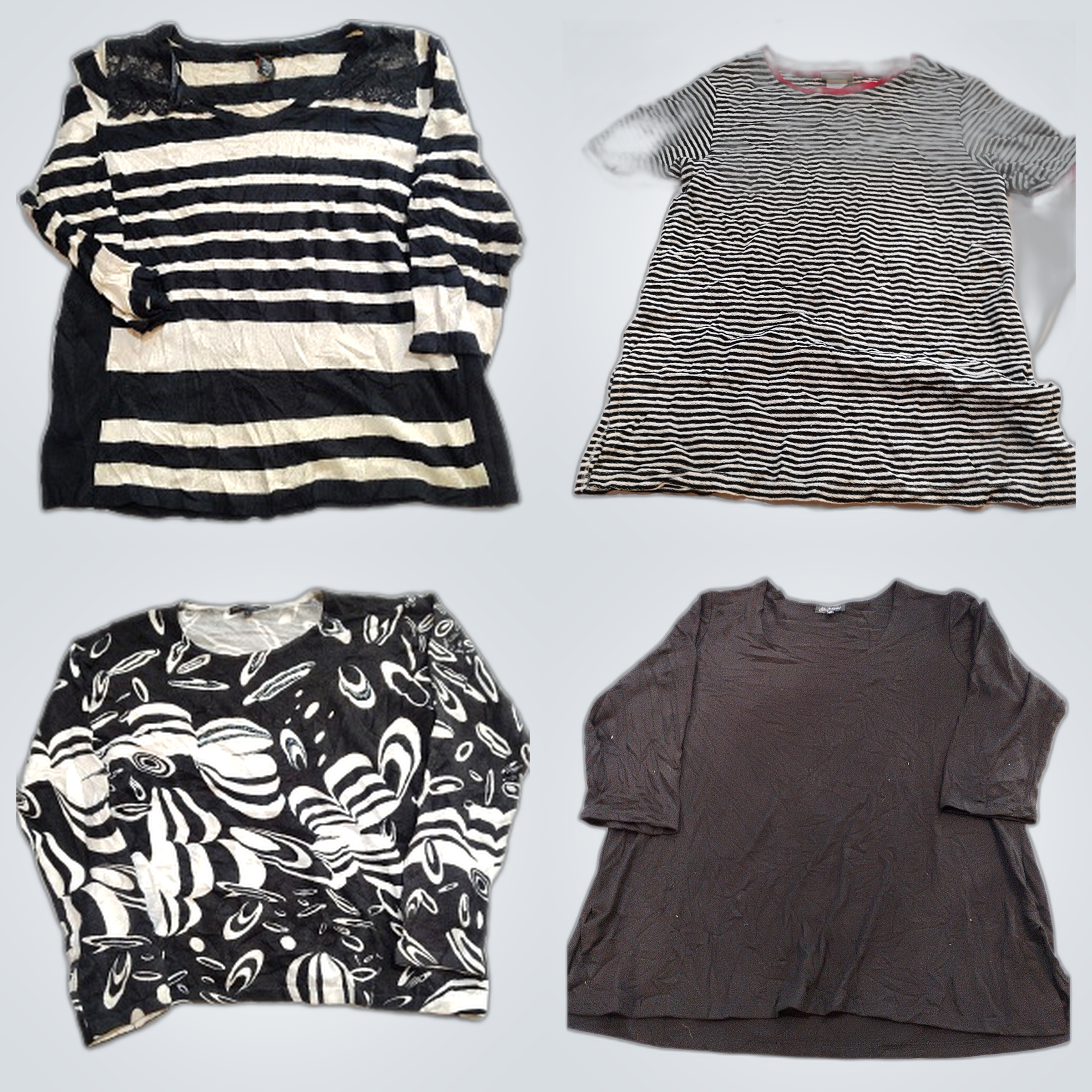 Gestreiftes Pullover-Bundle - Merona, Lane Bryant,..