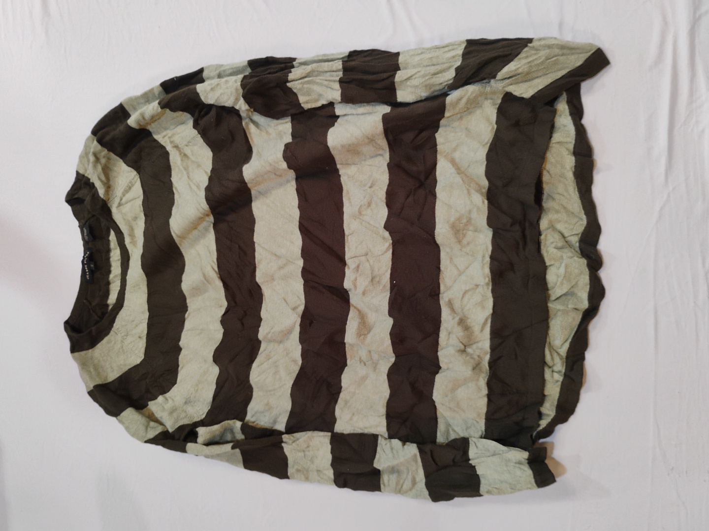 Jeanne Pierre Striped Knit Sweater