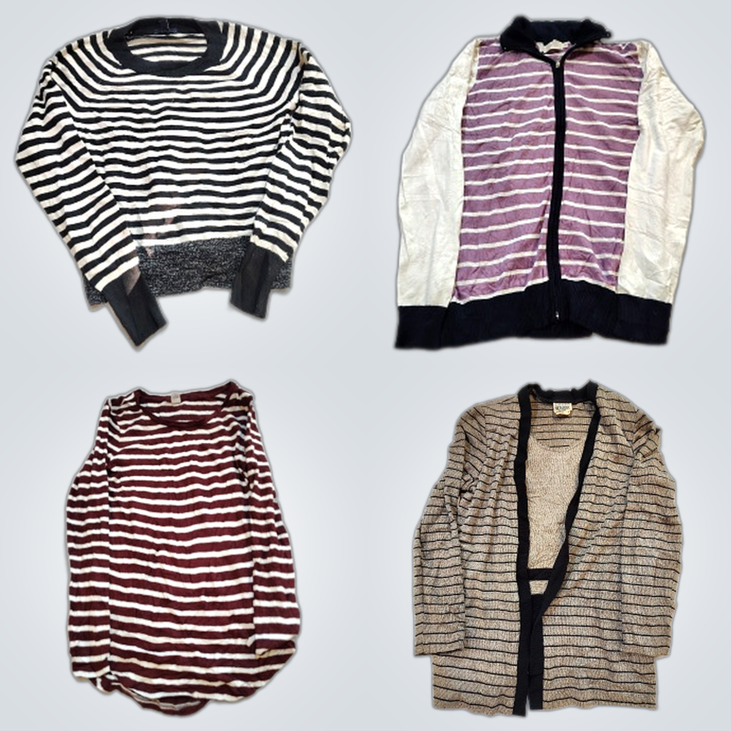 Striped Chic Bundle: LOFT, Theory, Gap & More Top ..
