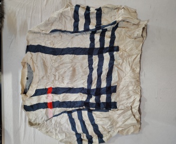 Chemise à rayures à manches longues