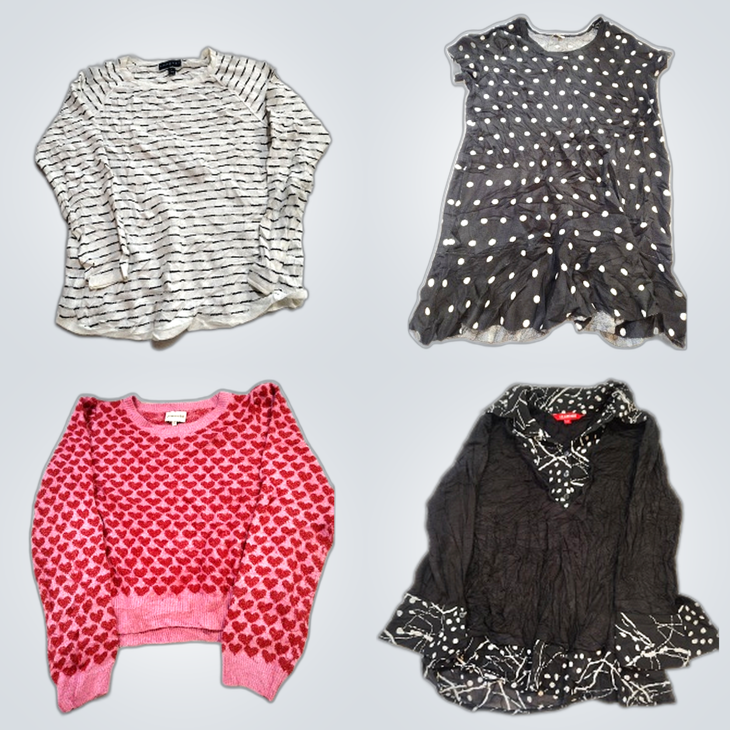 Designer Sweater & Top Bundle UUU Adorned Came Pla..