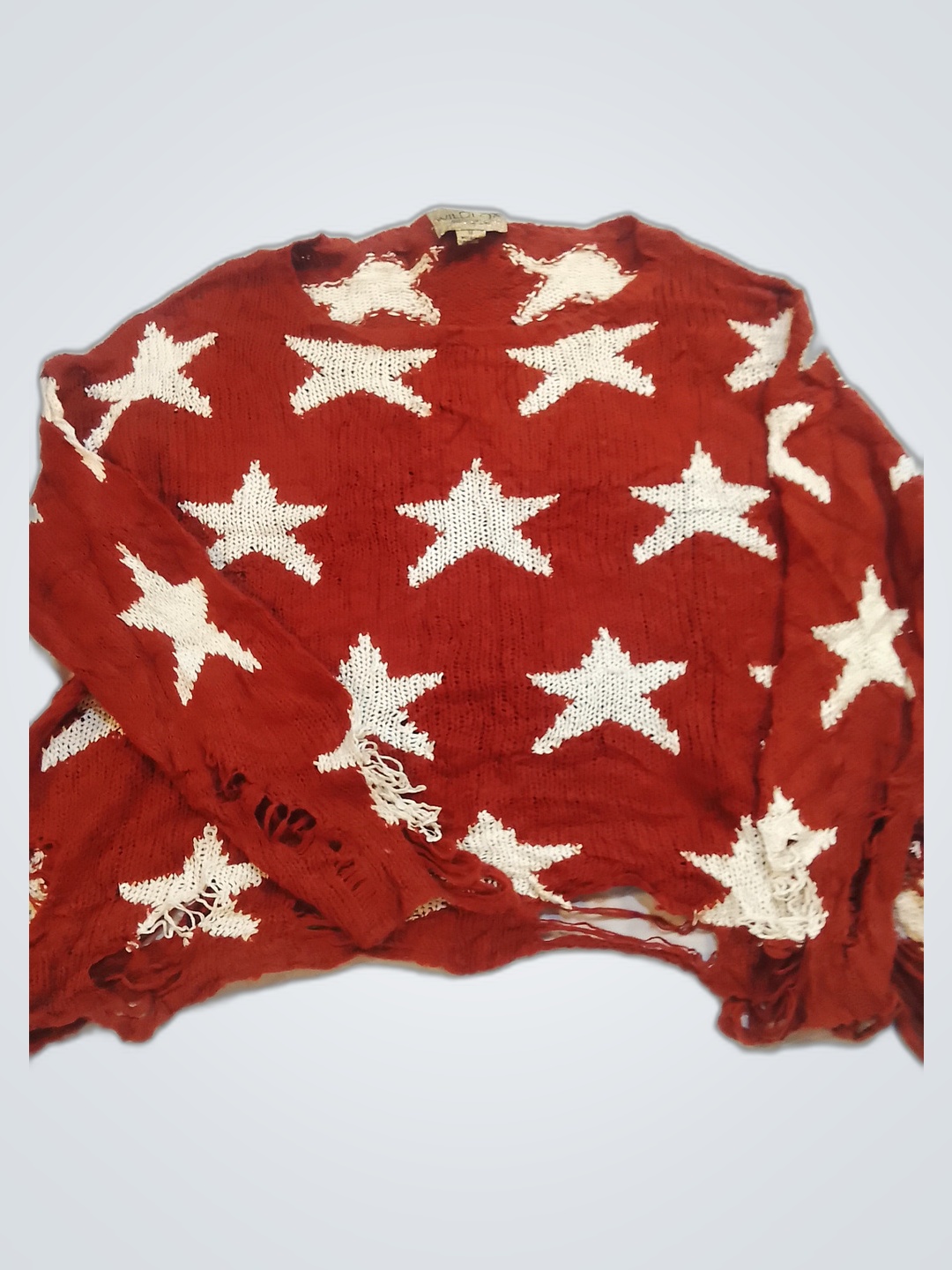 WILDFOX Star Pattern Sweater