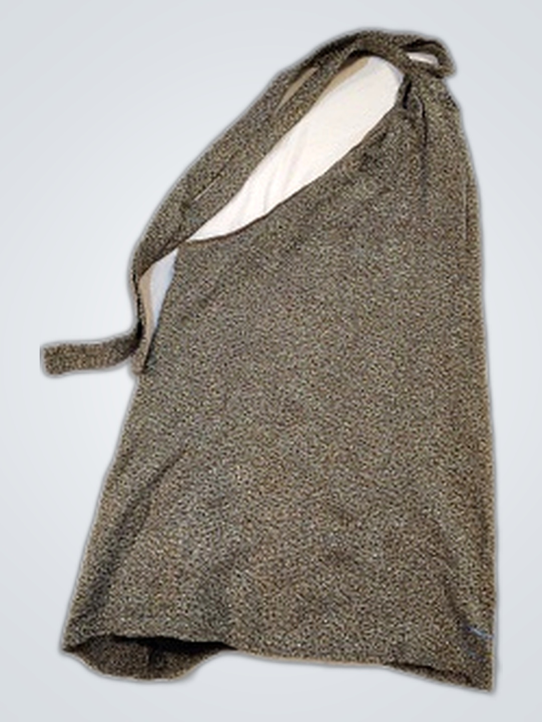 Top Cinza de Um Ombro