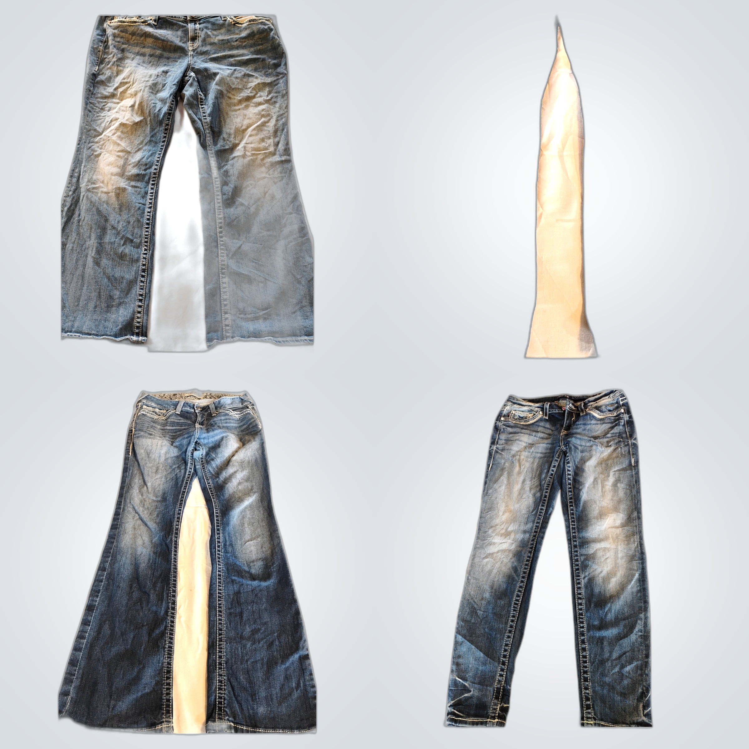 Vigoss, Silver & Ariat Bootcut Jeans Bundle - 7 Pi..