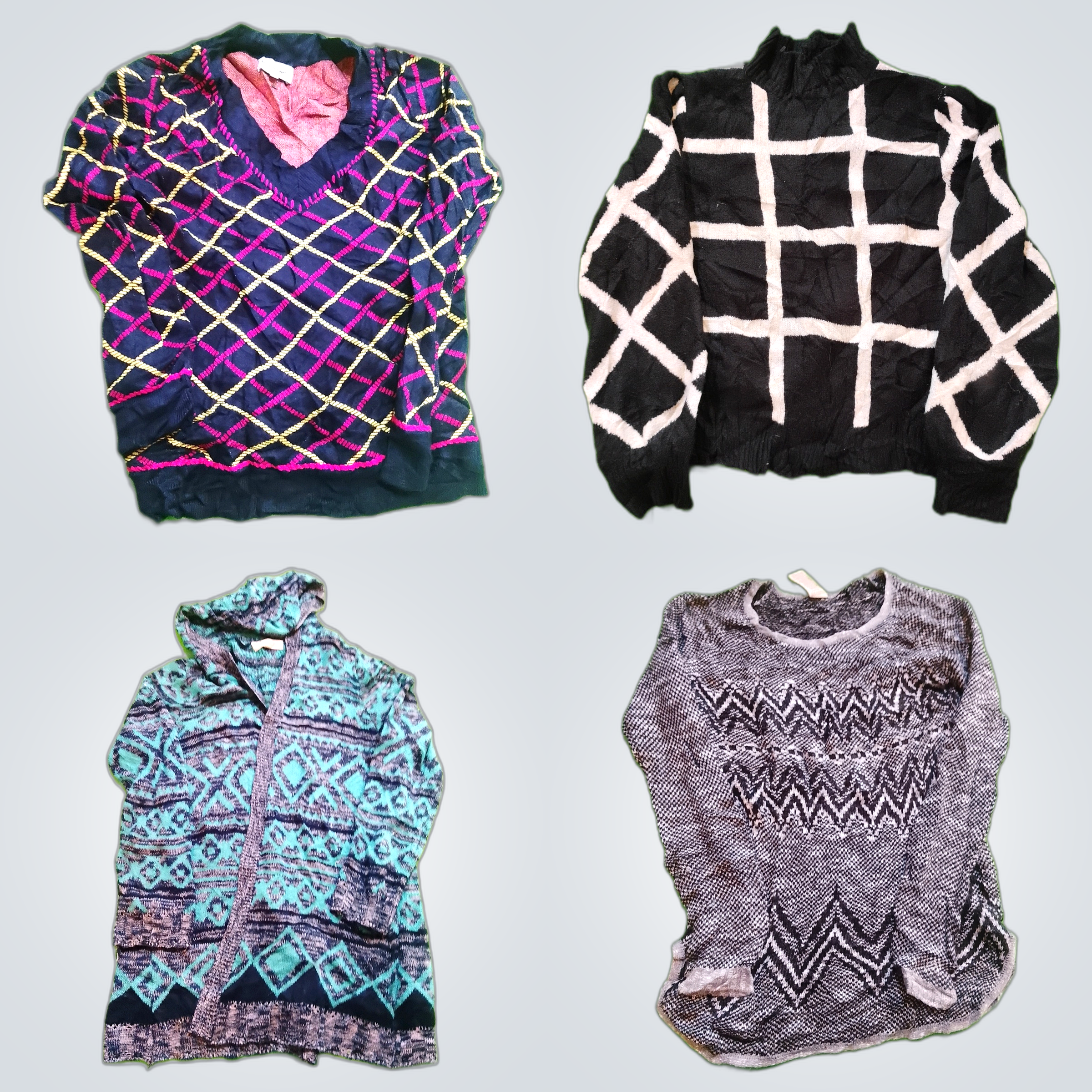 Designer Sweater & Cardigan Bundle - Paul M, Laura..