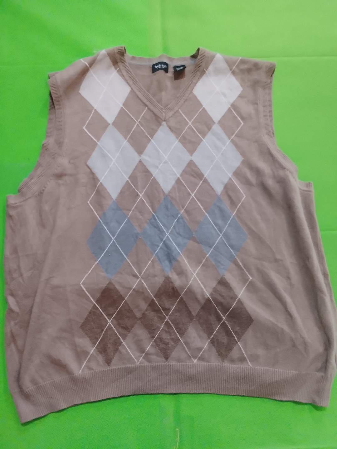 Chaleco en cachemire Argyle Van Heusen