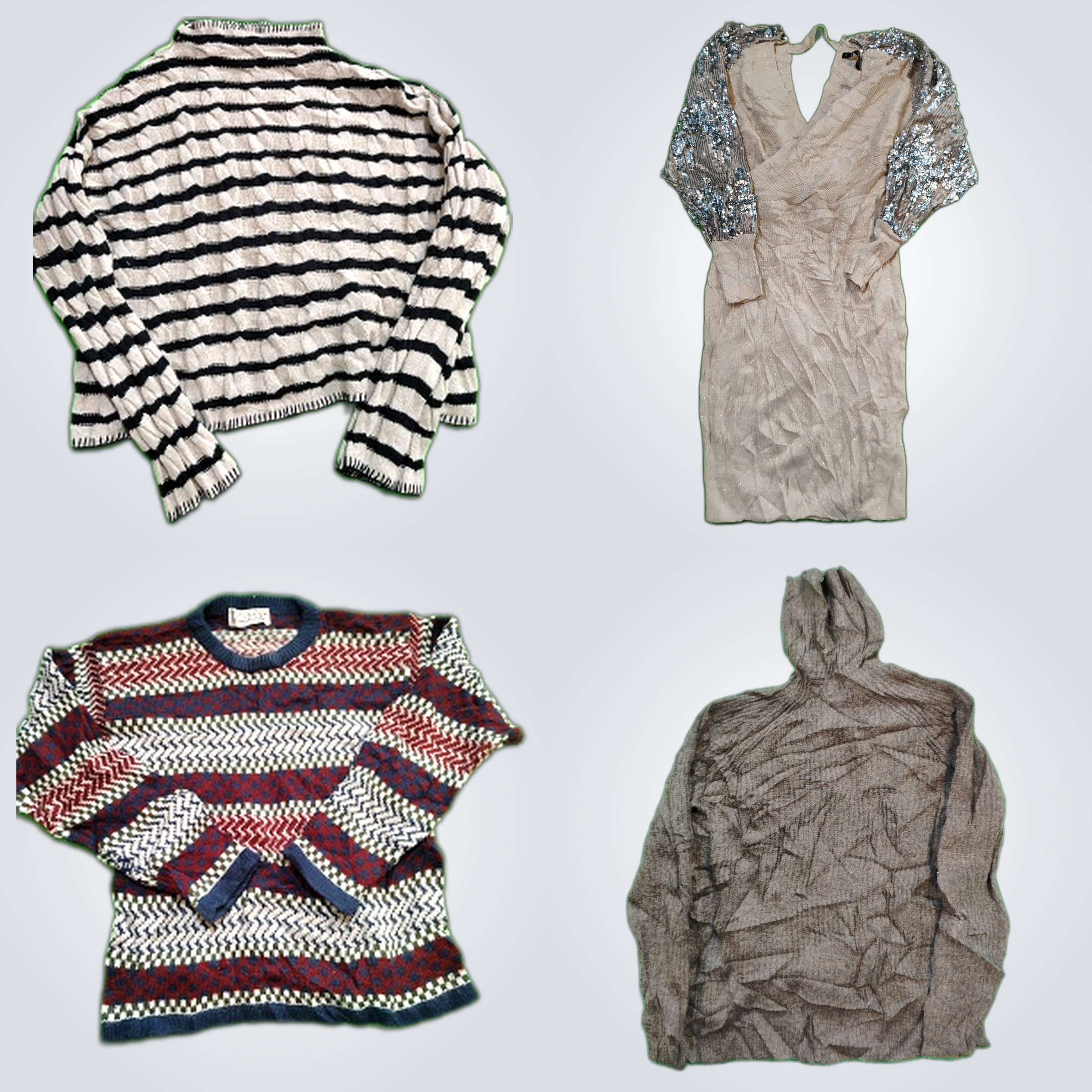 Designer Sweater & Knitwear Bundle - J.CREW, Madew..