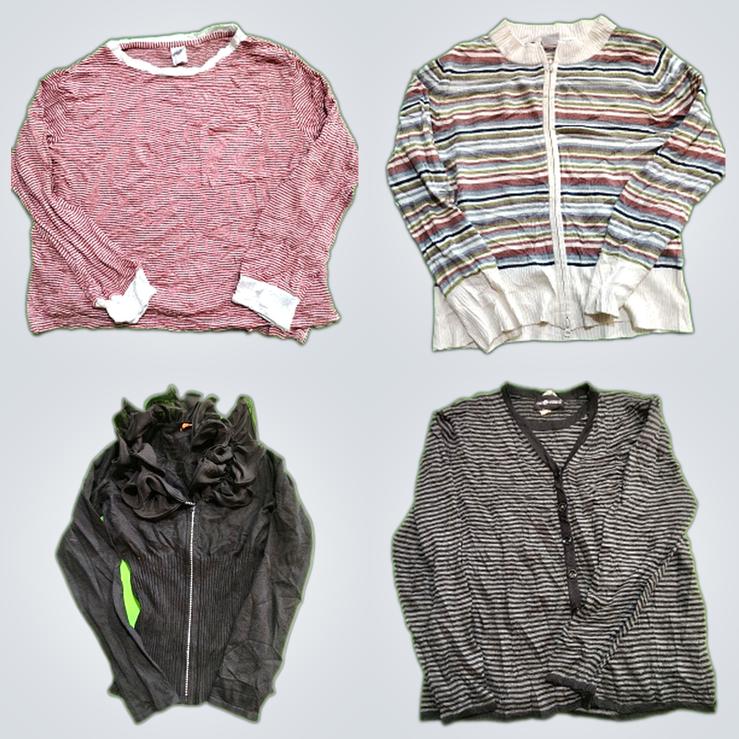 Stripy Bundle: Calvin Klein, LuLaRoe & More 10-Pie..