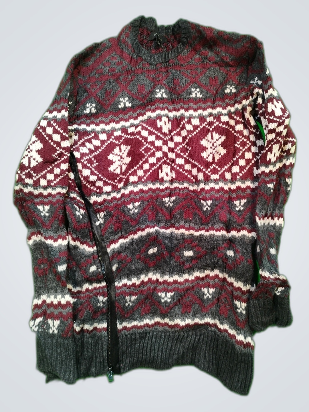 Ann Taylor Fair Isle Knit Sweater