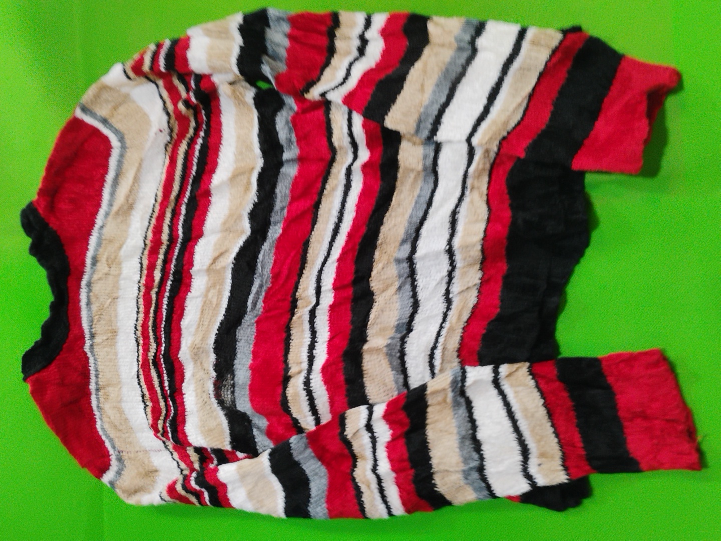 Gestreifter Pullover