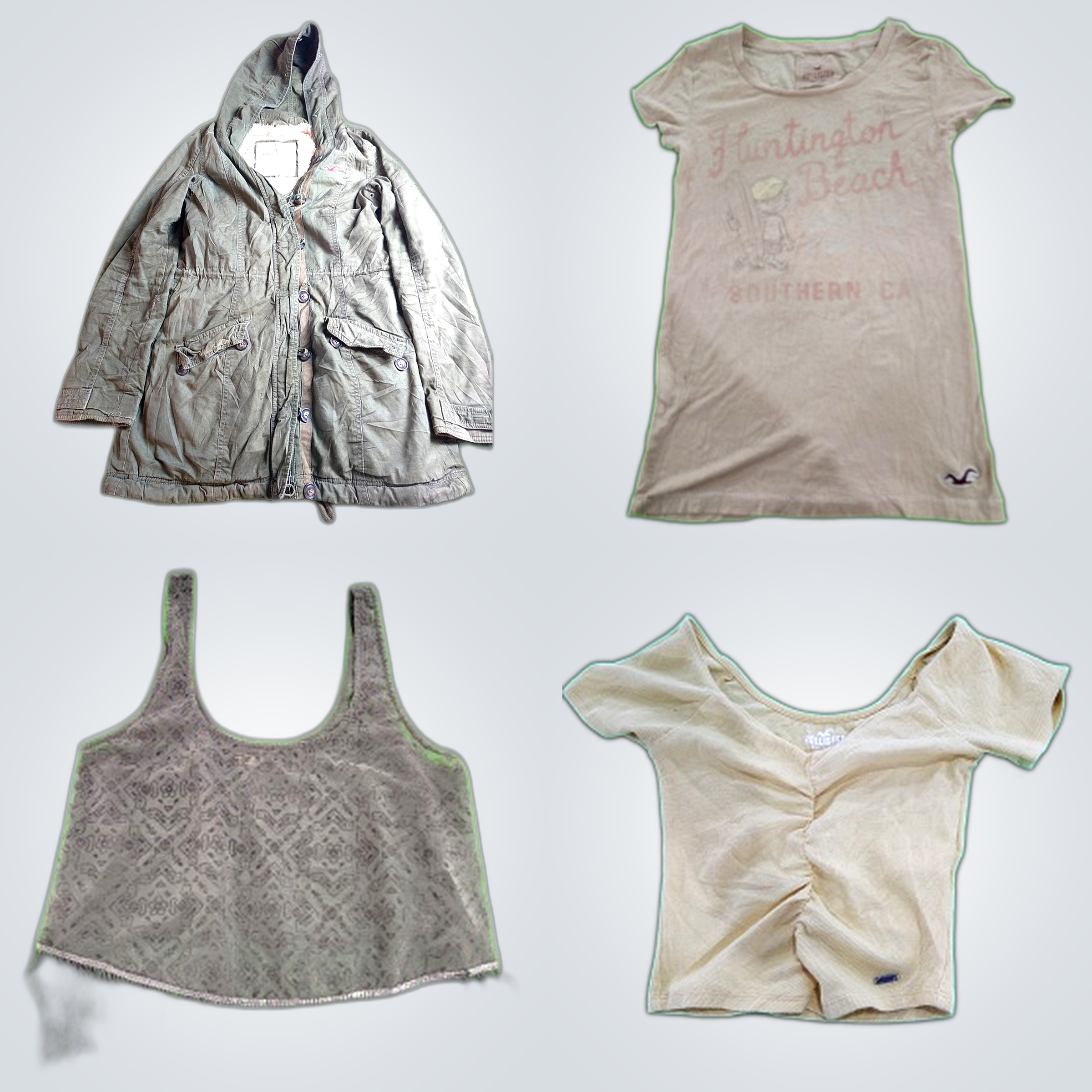 Veste à capuche Hollister Y2K