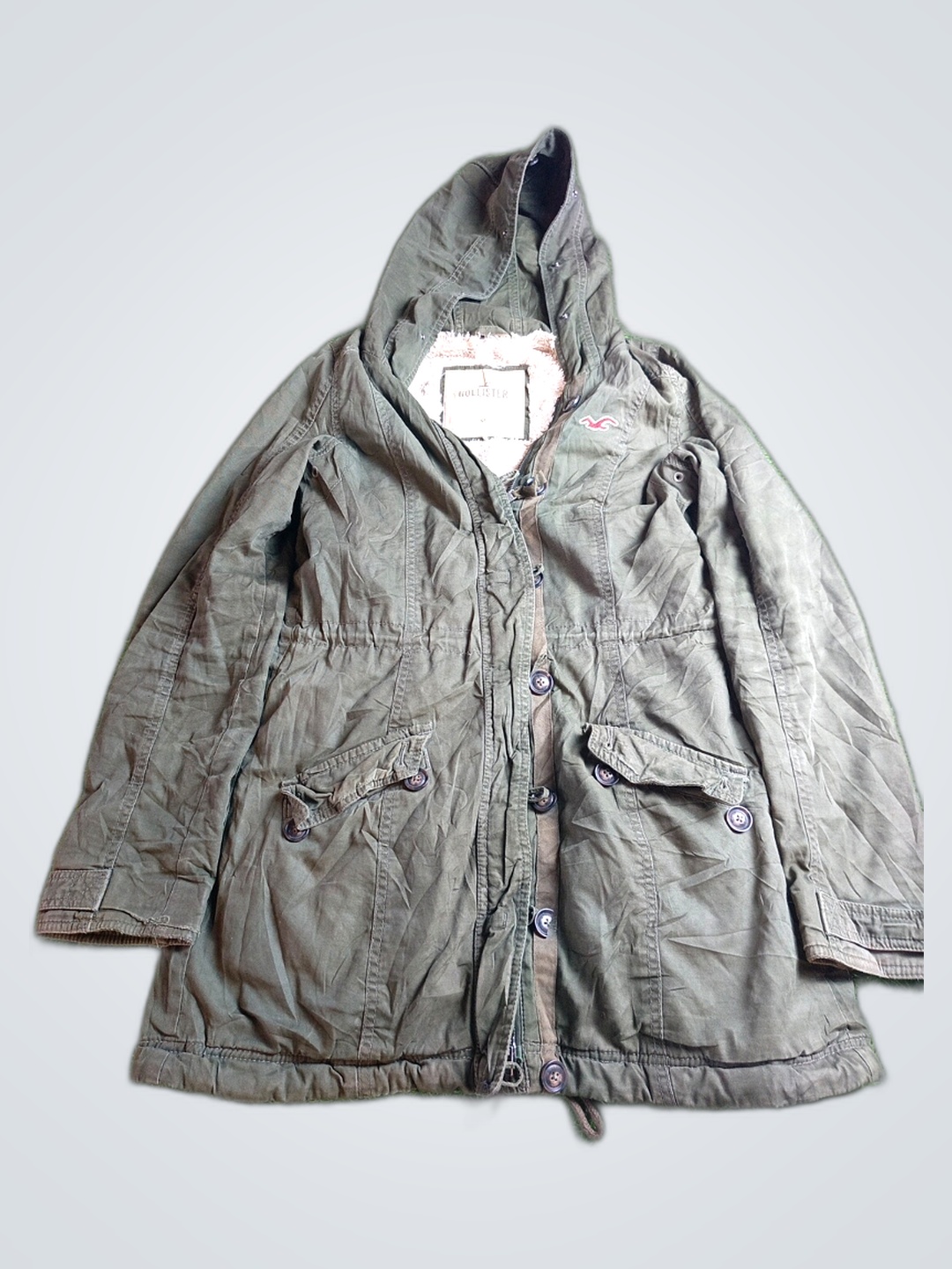 Hollister Green Parka