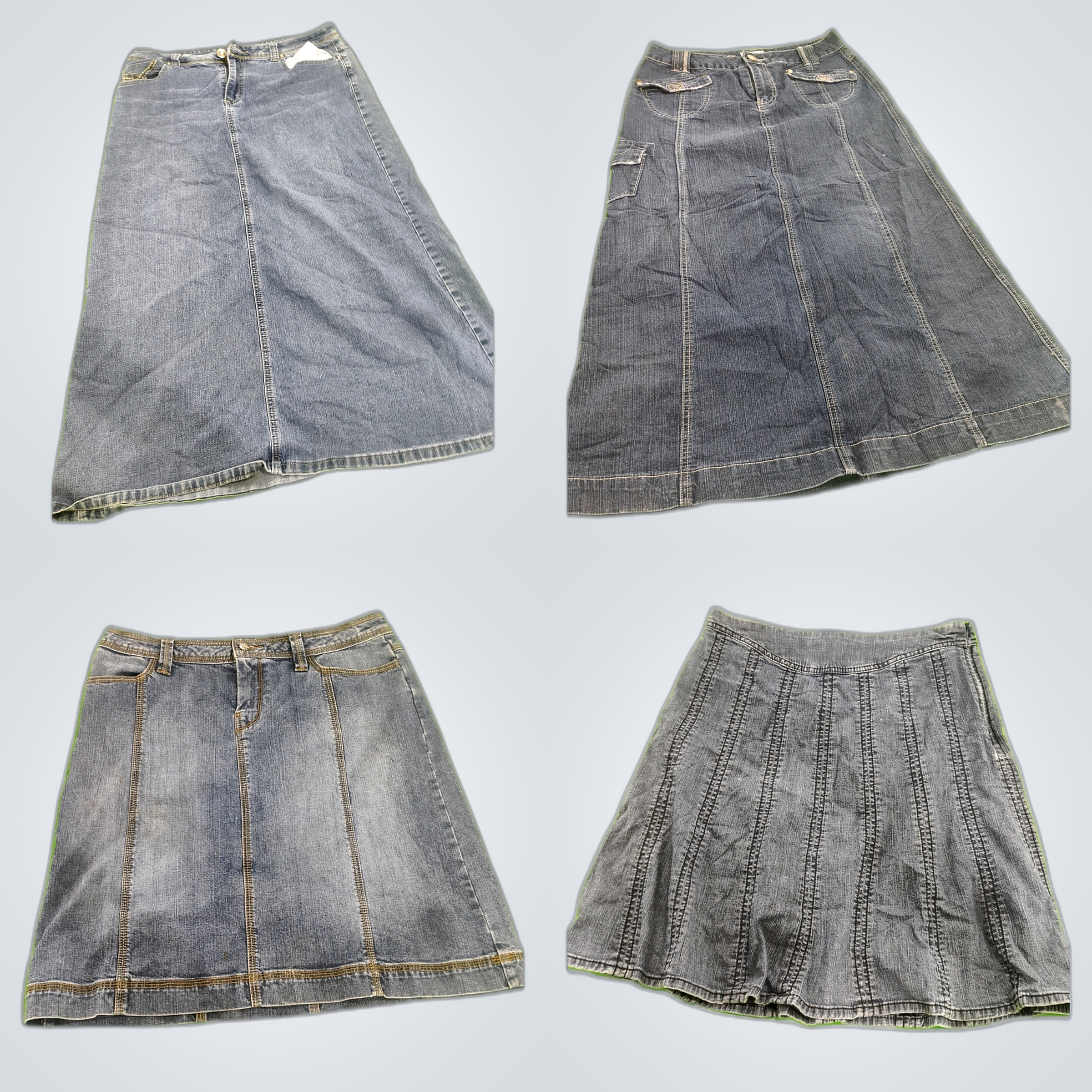 Minifalda de mezclilla