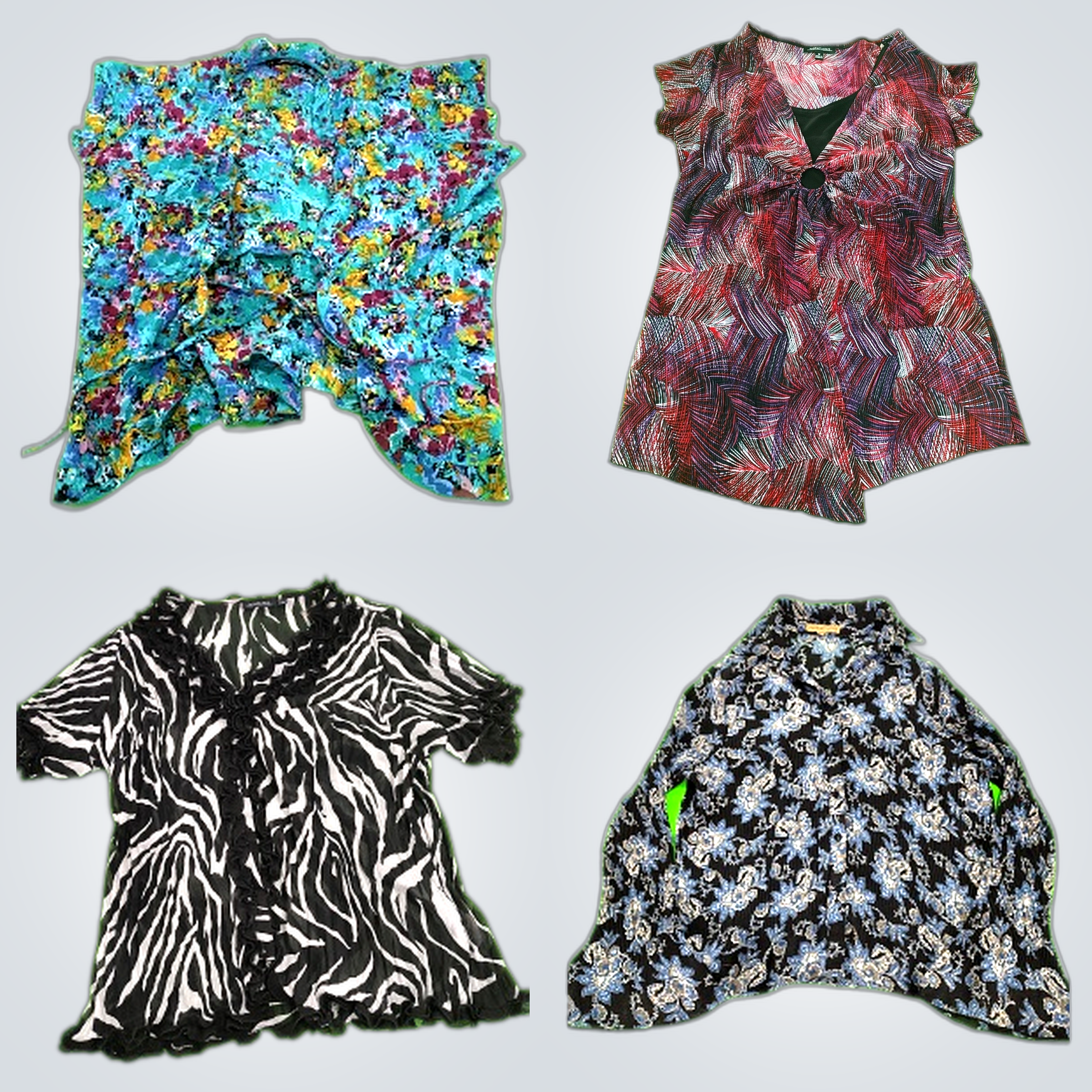 Notations Y2K Blouses Bundle