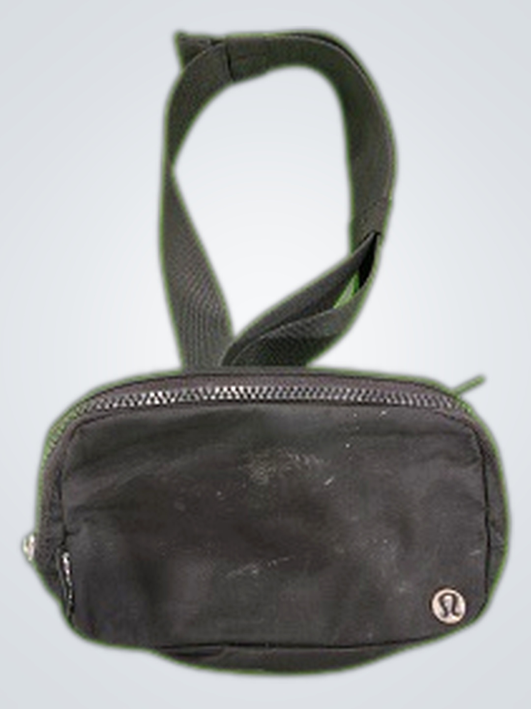 Lululemon Schwarze Nylon Gürteltasche