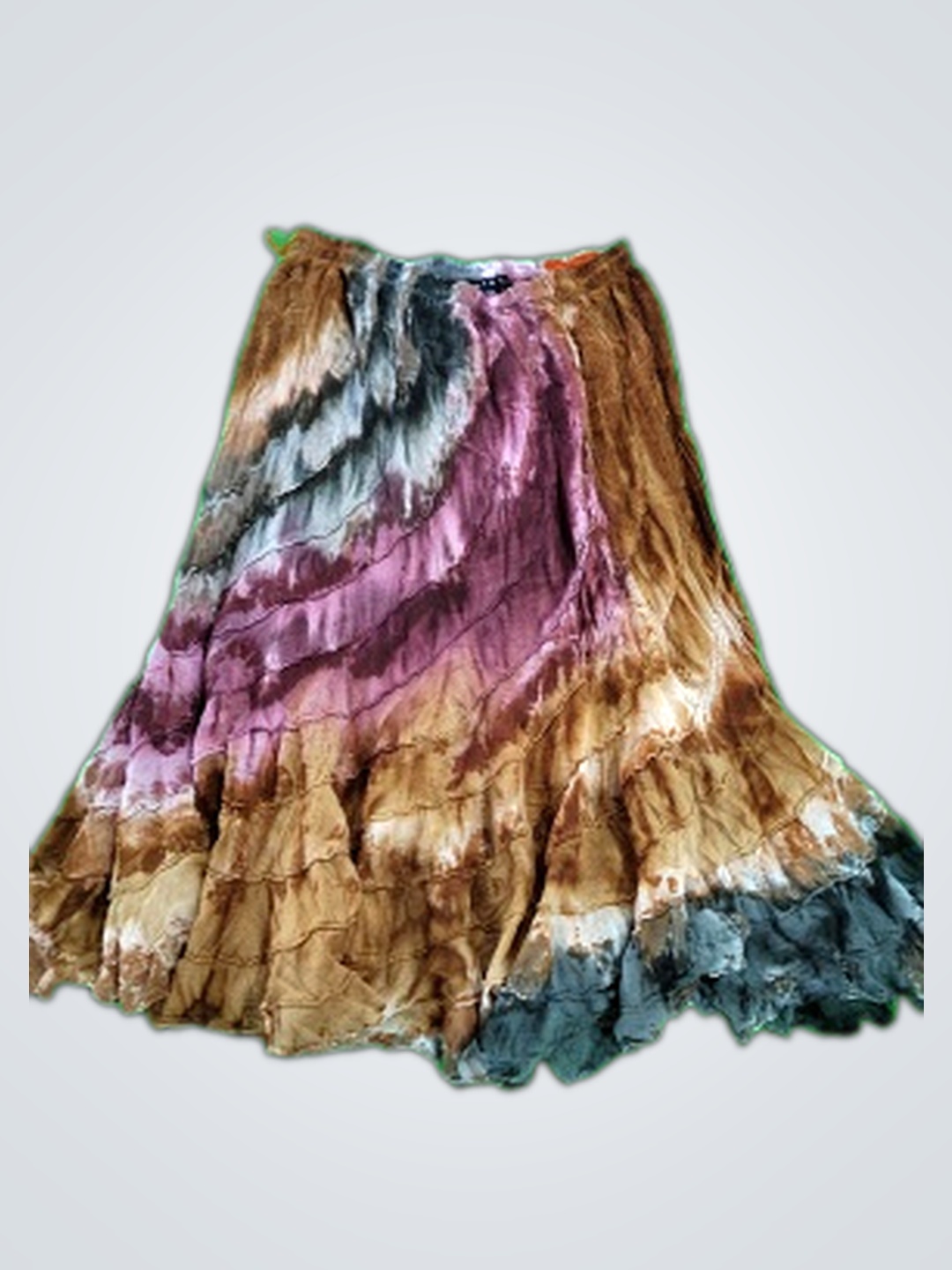 Falda Maxi Tie-Dye Multicolor Dimri