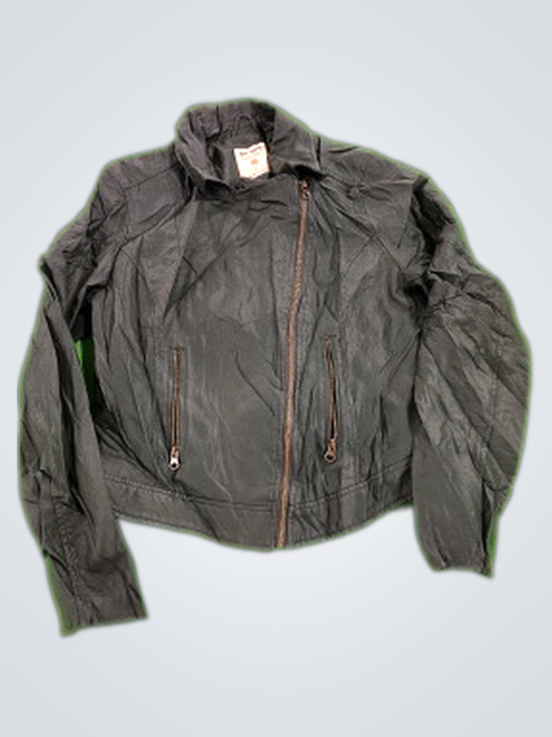 Ruff Hewn Black Leather Jacket