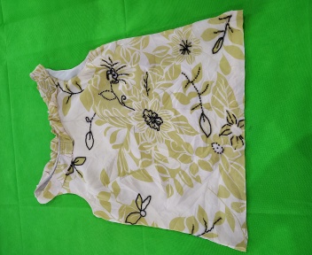 スーザン・ブリストル フローラル ノースリーブ トップ