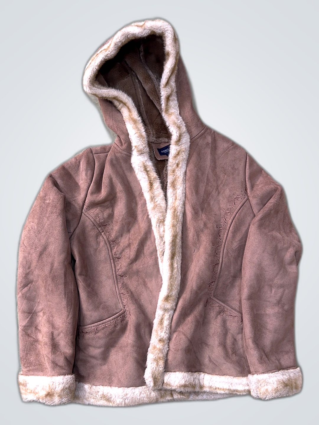 Bonma Hooded Suede Jacket