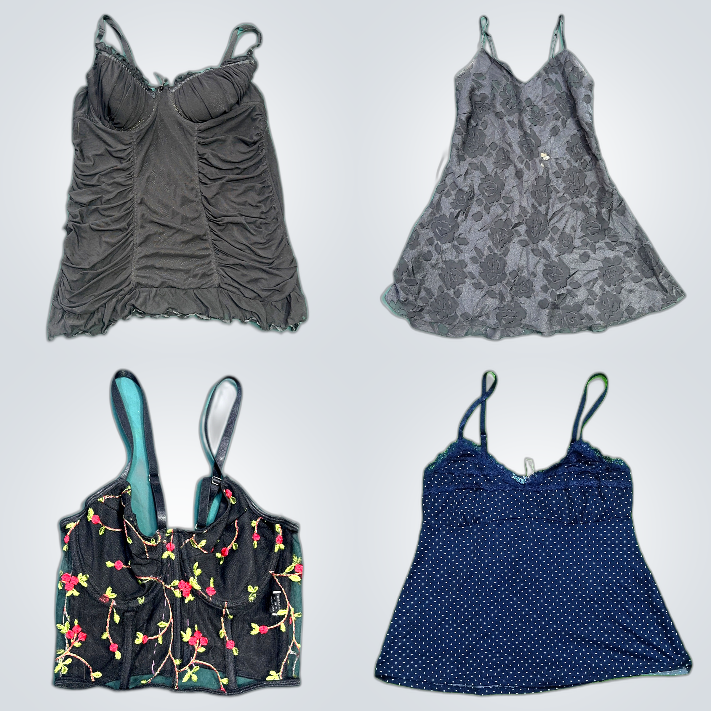 Victoria's Secret Y2K Lace Trim Camisoles