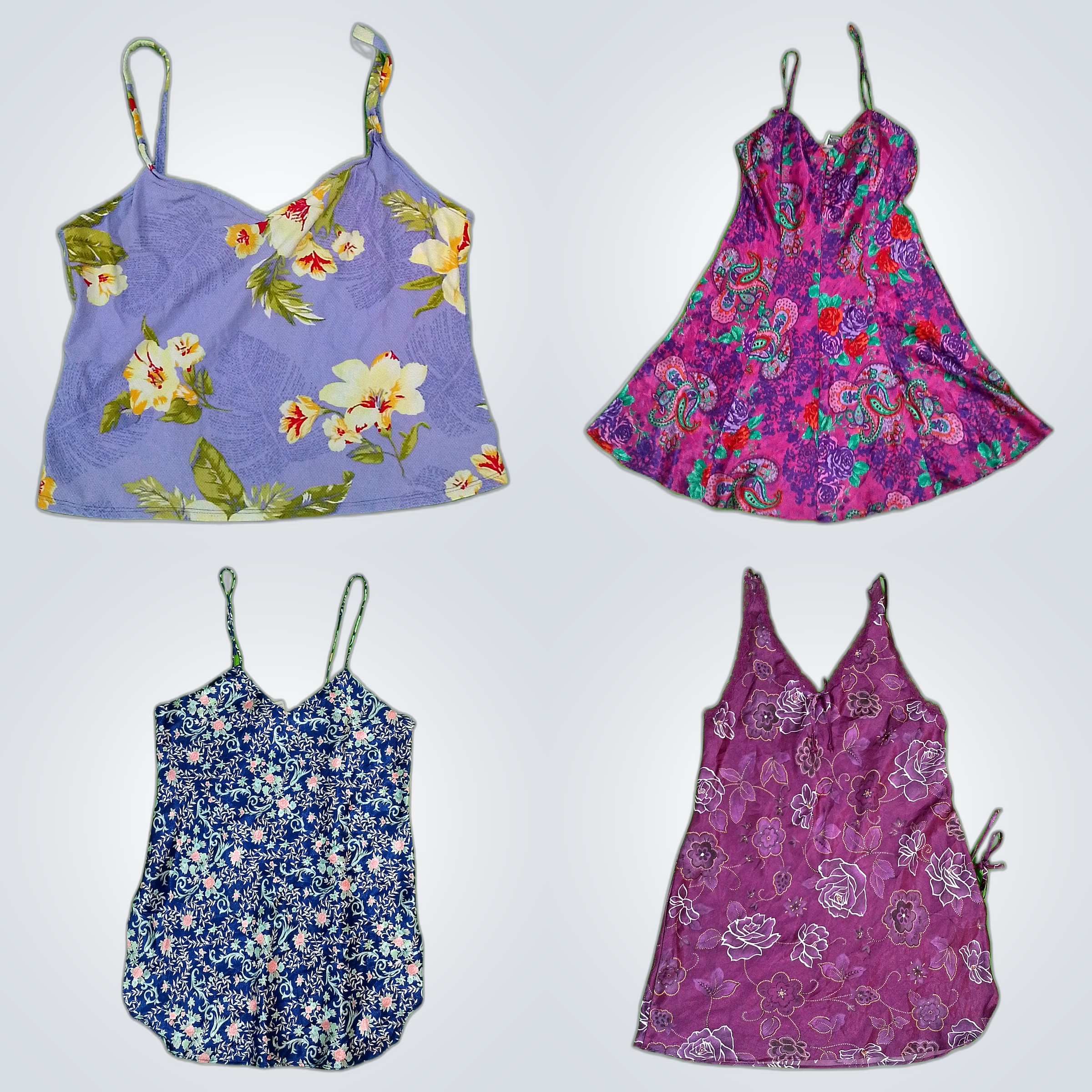 Y2K Mystic Aura Cami Tops