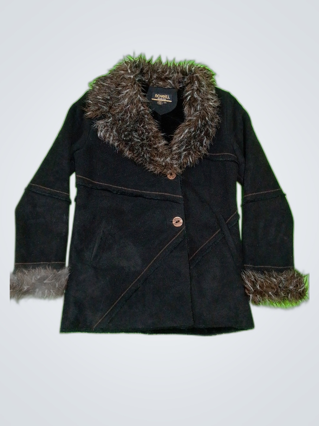 Novelti Faux Fur Coat