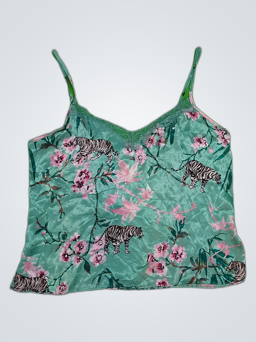 In Bloom by Longquill Lace Trim Camisole