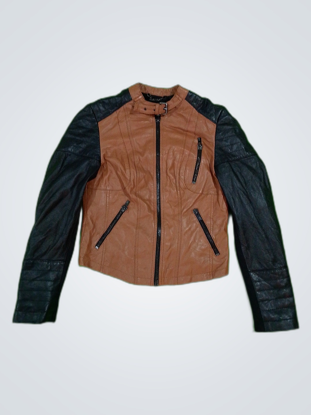 Black Rivet Leather Jacket