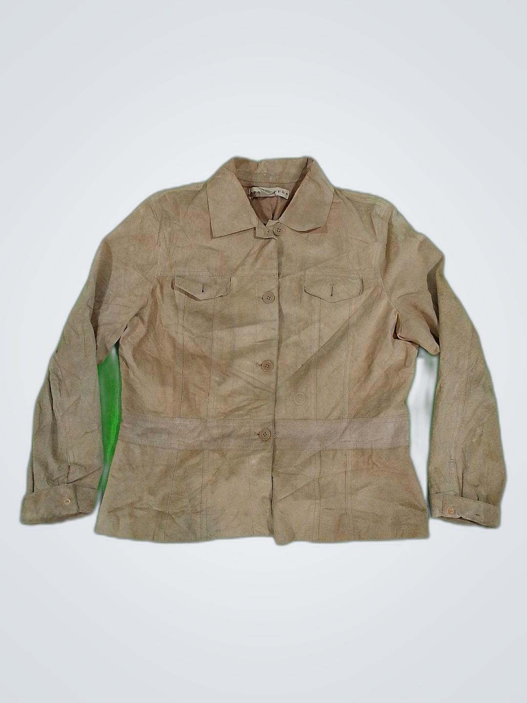 Jaqueta de Suede Apostrophe