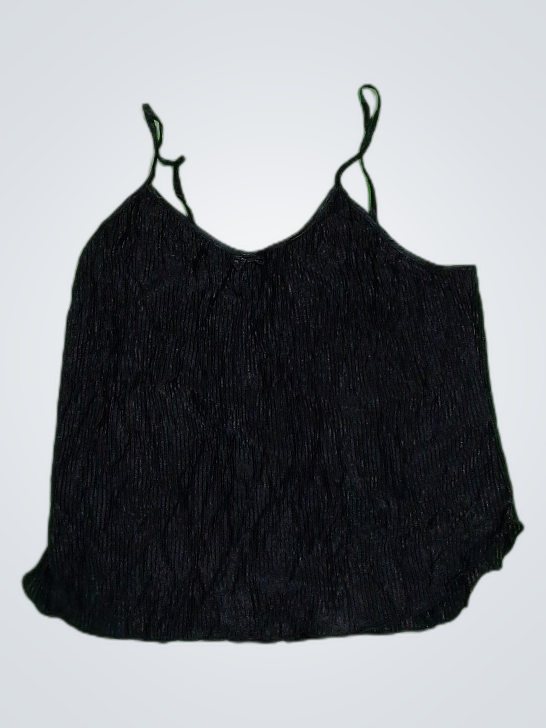 Black Spaghetti Strap Camisole Top