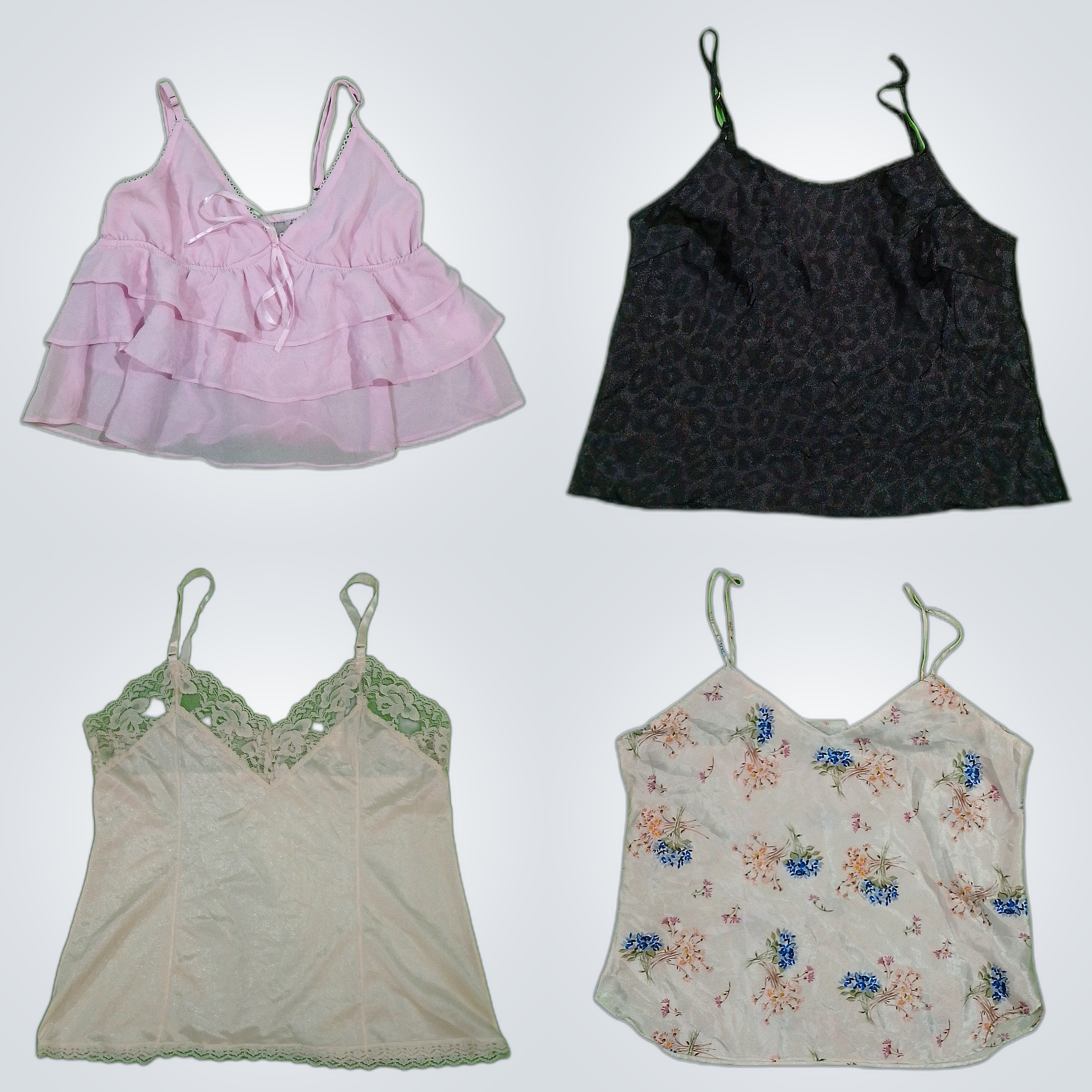 Y2K Camisoles Lace Bundle