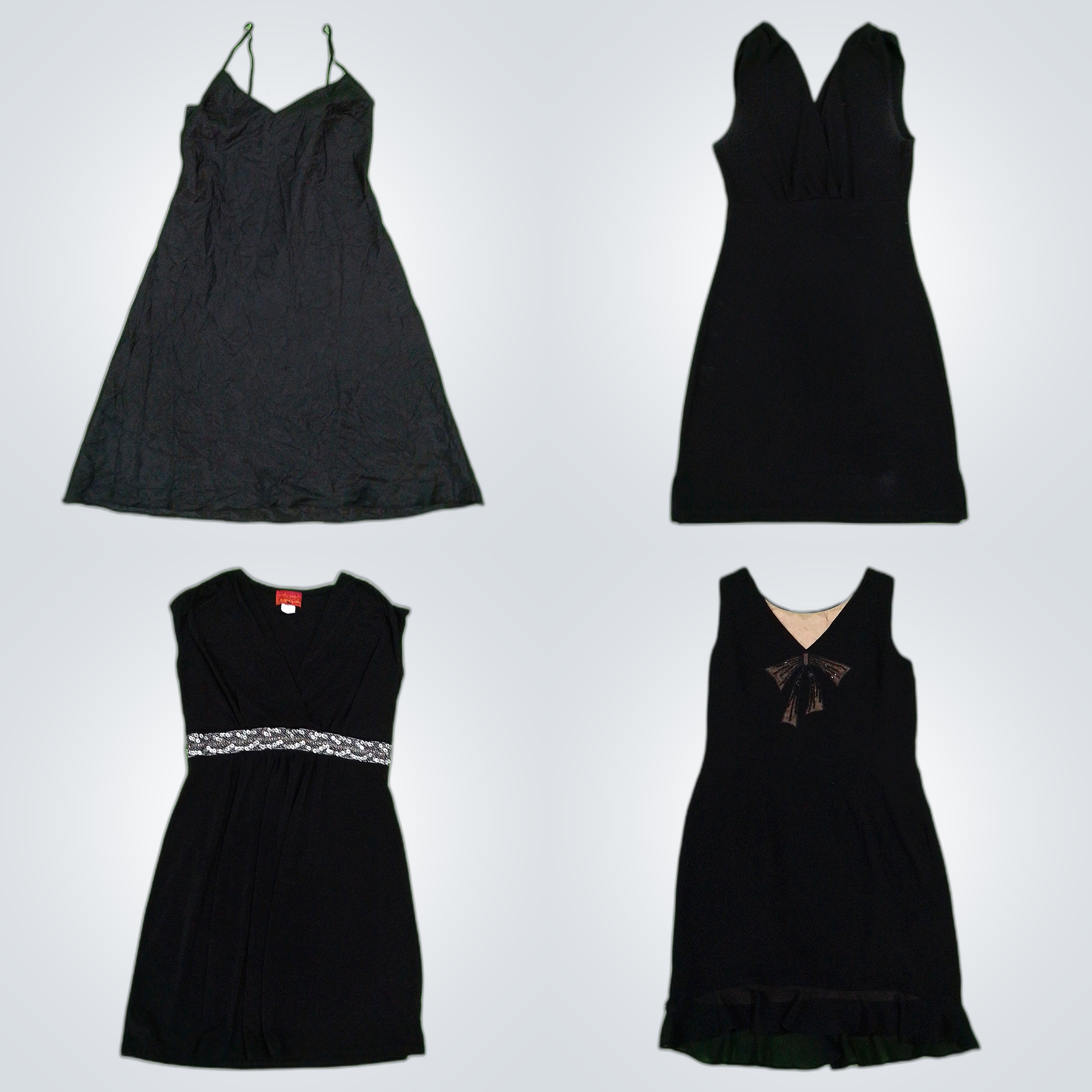 Y2K Gothic Elegance Poly Dress