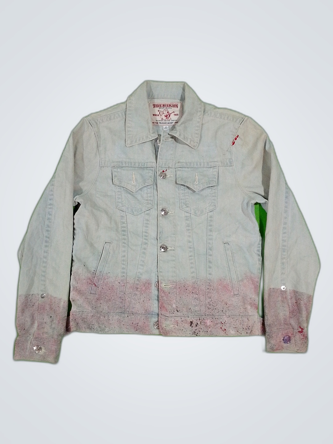TRUE RELIGION BRAND JEANS TRUCKER JACKET