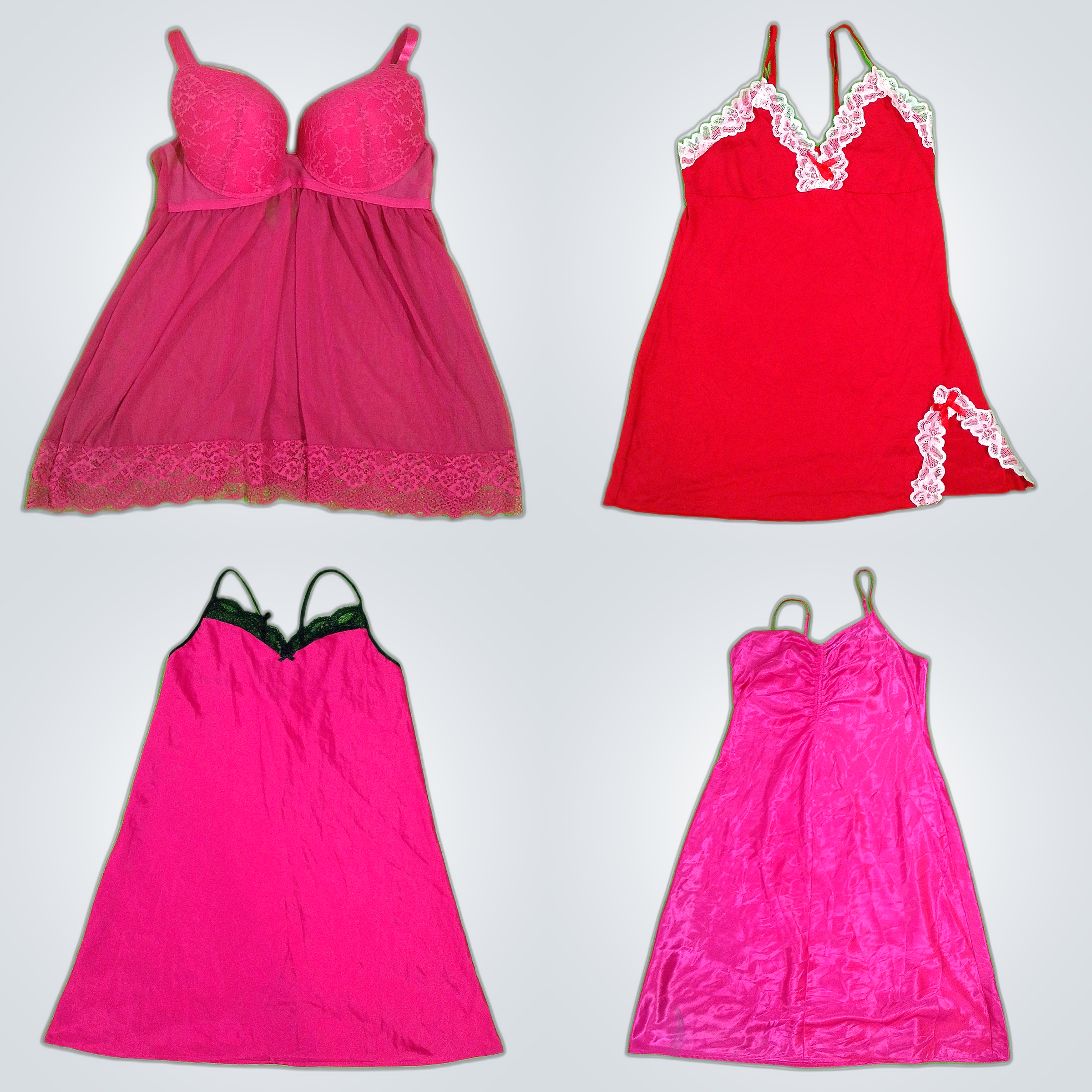 Y2K Lace Fusion Cami Tops