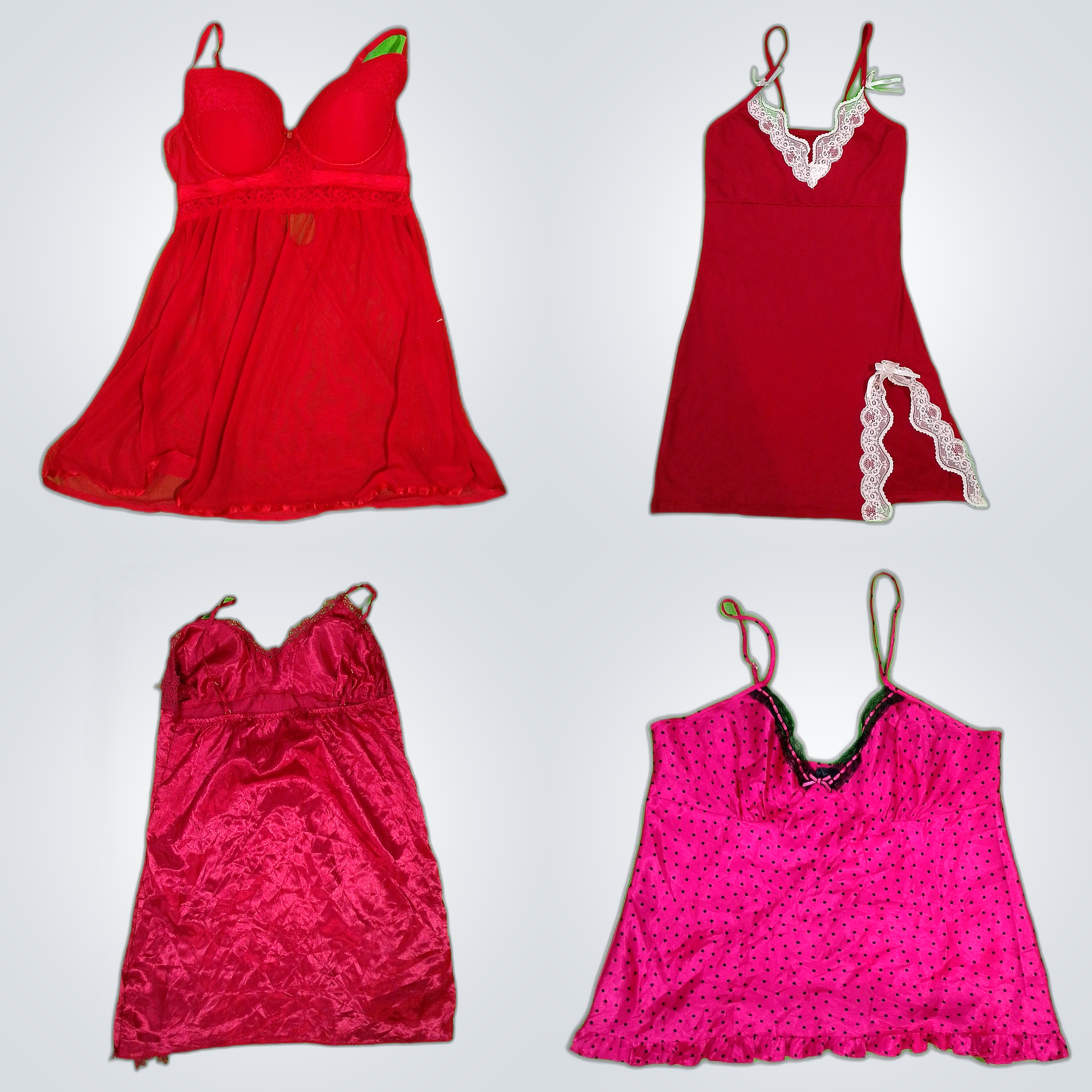 Y2K Lace Fusion Cami Tops
