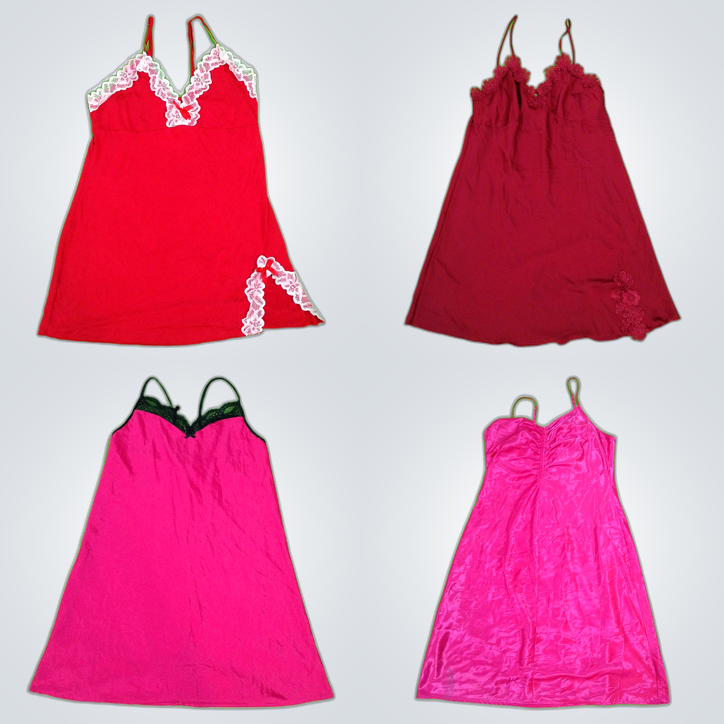 Y2K Lace Fusion Cami Tops