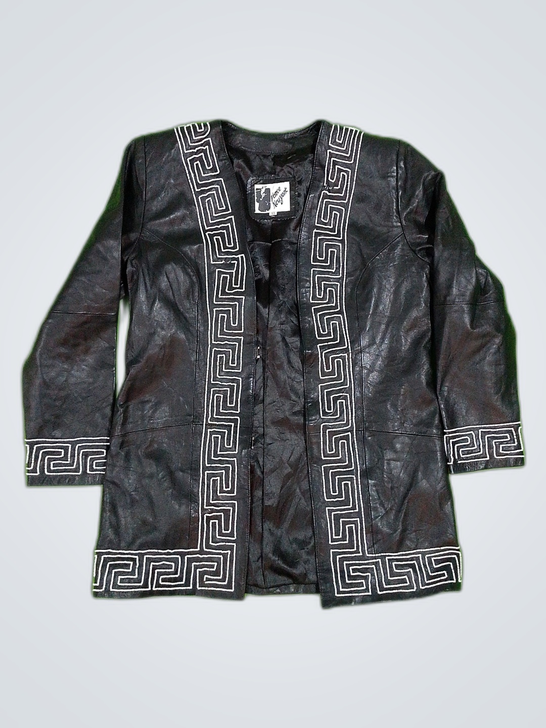 Vencee New York Black Leather Jacket